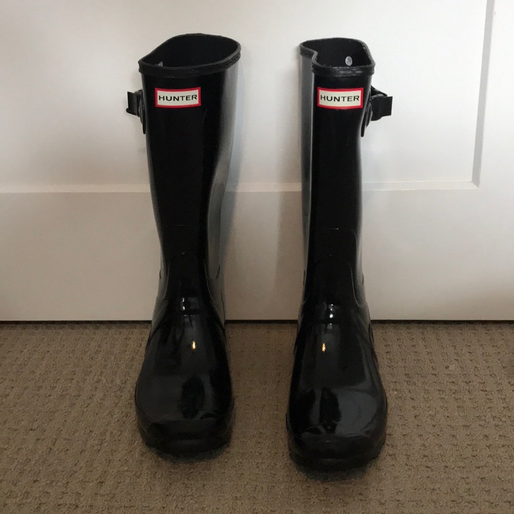 Black Hunter rain boots